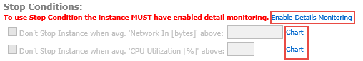 EC2 Stop Condition