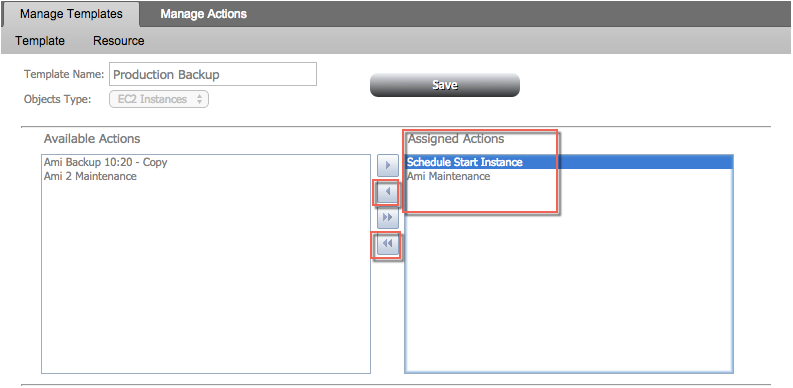 EC2 Scheduler Templates