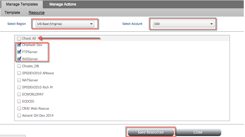 EC2 Scheduler Templates