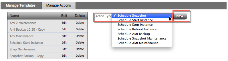 EC2 Scheduler Templates