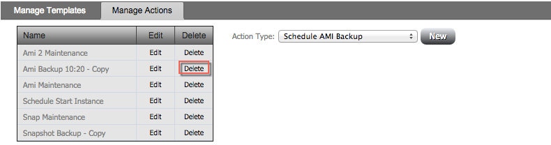 EC2 Scheduler Templates