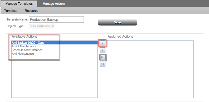 EC2 Scheduler Templates
